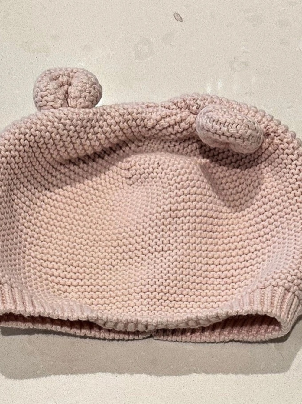 Baby gap Bear Ear Hat Pink Baby 18-24m